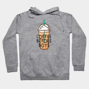 Coffee Before Boys Hoodie